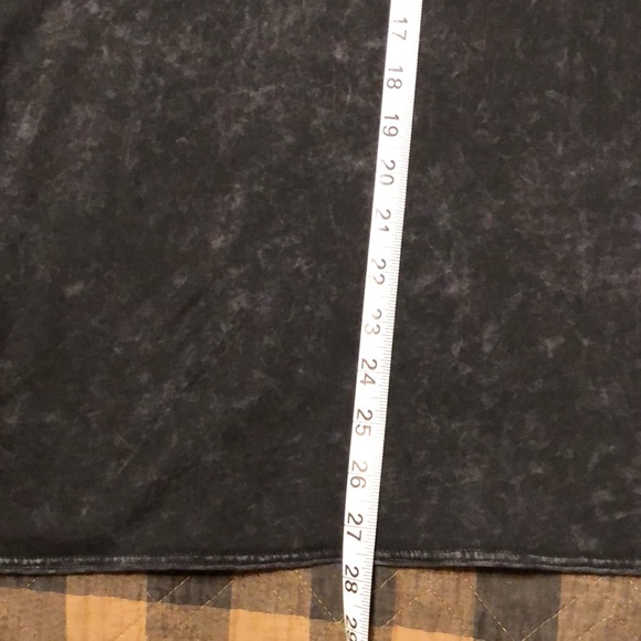 Women’s Harley Davidson Black Distressed Purple Sunrise Biker Top Shirt Blouse - Picture 6 of 7